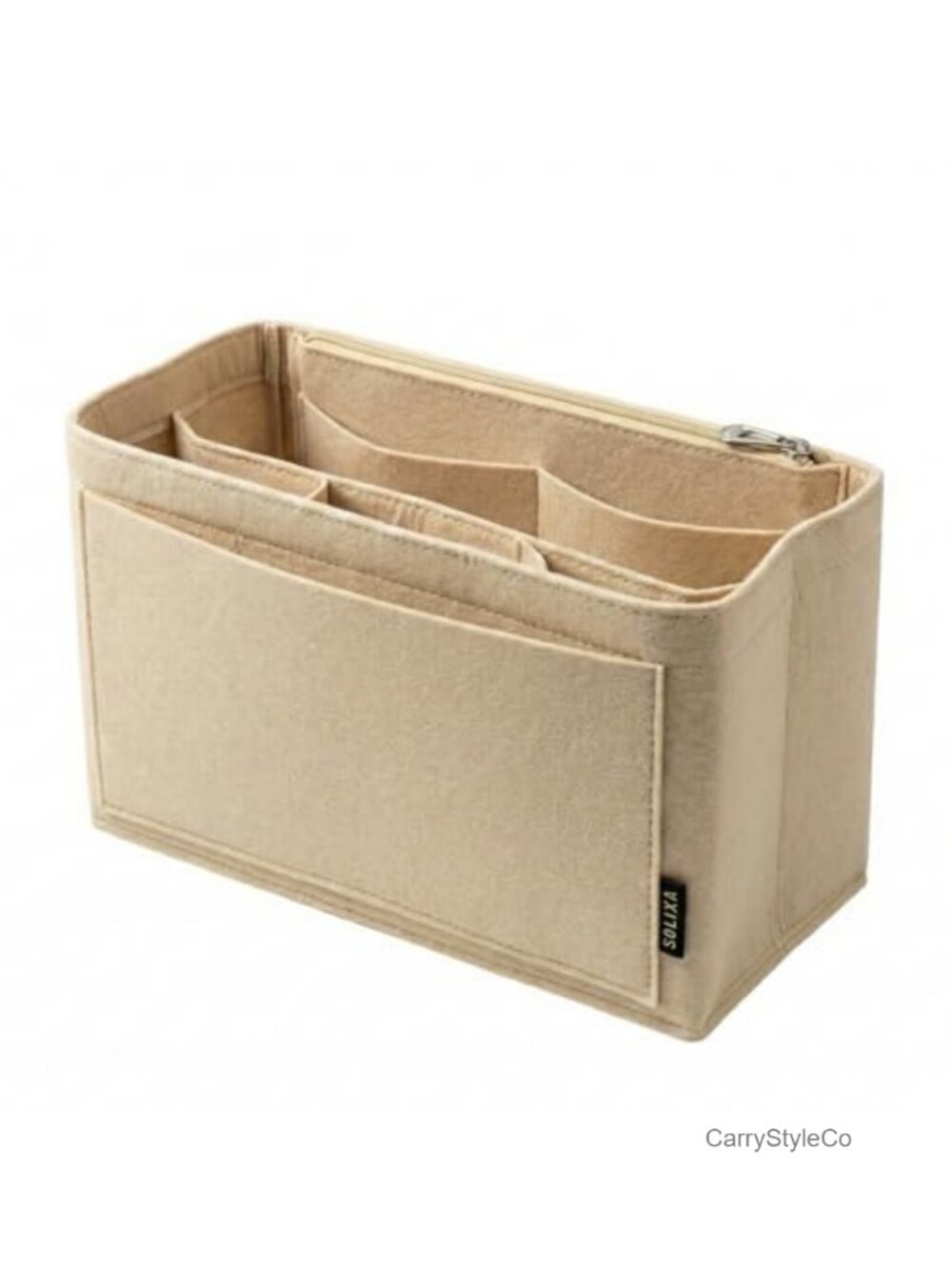 Felt Purse Organizer Insert 8 Compartments Tote Bag Handbag